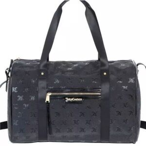 Juicy Couture Black Rosie Weekender